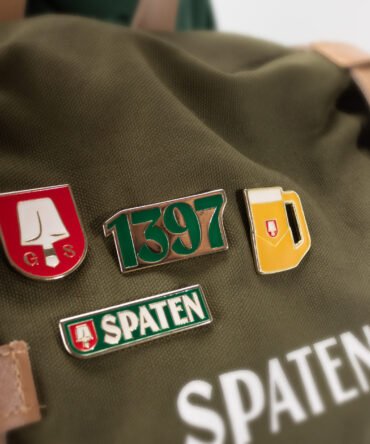 PIN BRASÃO SPATEN 29x25mm uso