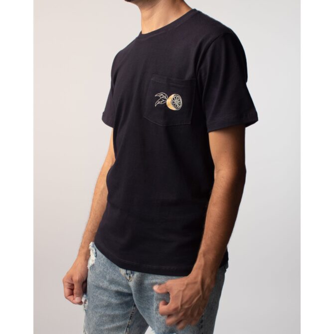 CAMISETA CORONA LEMON MASC. MARINHO