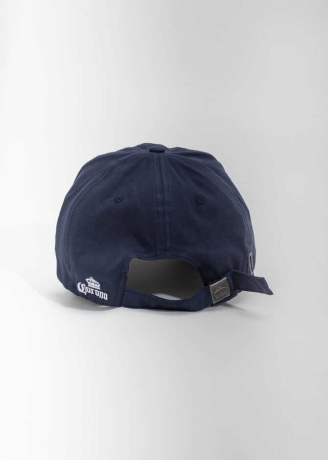 Boné Azul "This is Living" Corona - Daddy Cap - Image 3