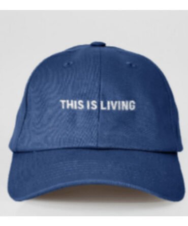 Boné DaddyCap Corona This is Living Azul