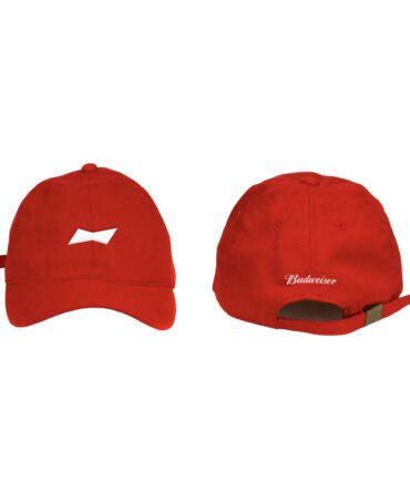 Boné DaddyCap Budweiser Vermelho